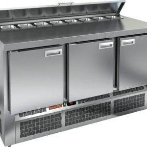 СТОЛ ДЛЯ САЛАТОВ HICOLD SLE2-111GN С КРЫШК.