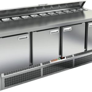СТОЛ ДЛЯ САЛАТОВ HICOLD SLE2-1111GN С КРЫШК.
