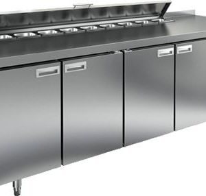 СТОЛ ДЛЯ САЛАТОВ HICOLD SL2-1111GN (1/6) С КРЫШК.