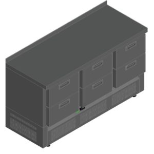 СТОЛ С ОХЛАЖД.ШКАФОМ HICOLD SNE 222/TN