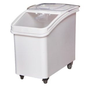 Контейнер для сыпучих продуктов 120л, 75х47см h74,5см, цвет белый, серия Jiwins JW-S120