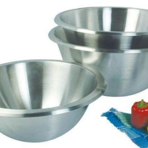 Миска полусферическая 7,0л d30см, без ручек, нерж.сталь BW30