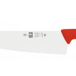 Нож поварской Шеф 25см с волнистой кромкой, красный HORECA PRIME 28400.HR60000.250