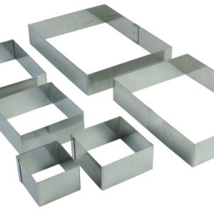 Форма кондитерская Квадрат 6см h4см, s/s CRSQ1