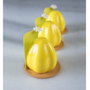 Форма силиконовая PAVOFLEX для пирож. 3D Лотос d57мм h63мм, 105мл, 20 ячеек PX4371S