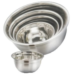 Миска полусферическая 0,6л d14см, без ручек, нерж.сталь GBL14