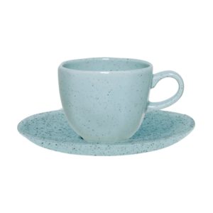 Пара чайная RYO BLUE BAY (чашка 220мл и блюдце 16см) Oxford 077113, RA04-9507
