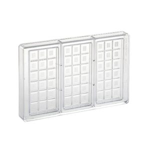 Форма д/шок. Classic 70 150х70мм h11мм, 3 ячейки, 110гр, п/к BPA FREE 21MA2000